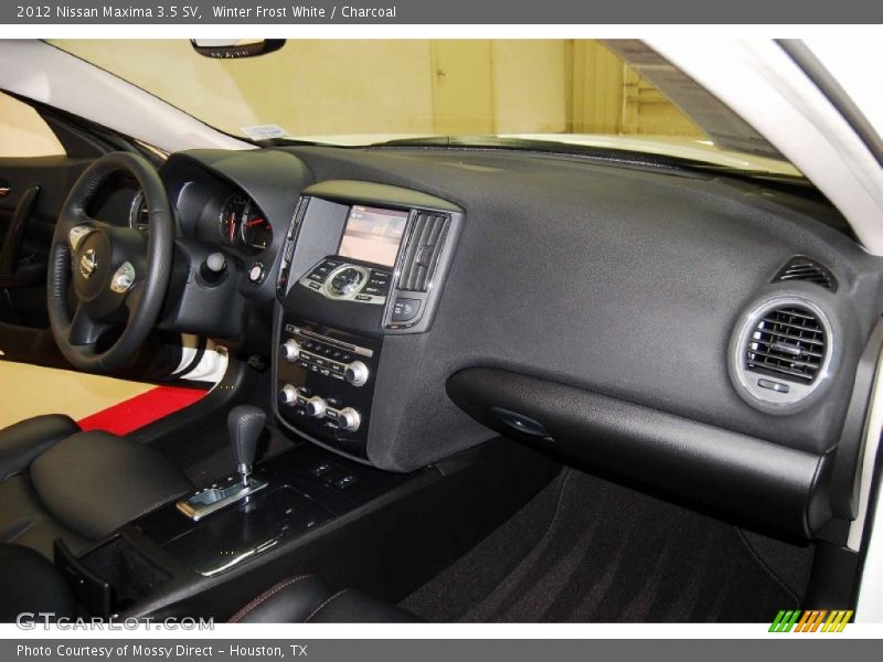 Winter Frost White / Charcoal 2012 Nissan Maxima 3.5 SV