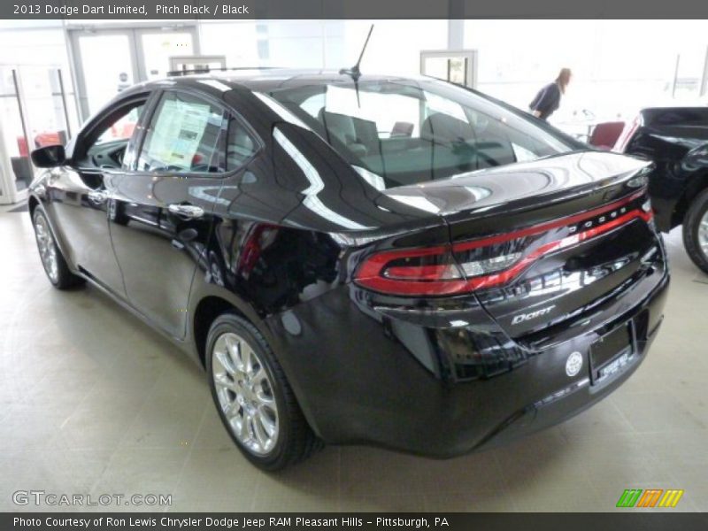 Pitch Black / Black 2013 Dodge Dart Limited