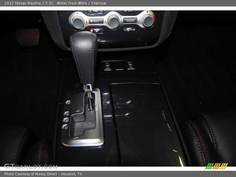 Winter Frost White / Charcoal 2012 Nissan Maxima 3.5 SV