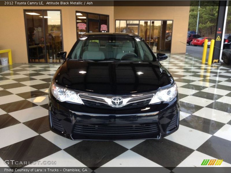 Attitude Black Metallic / Ash 2012 Toyota Camry LE