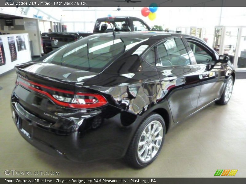 Pitch Black / Black 2013 Dodge Dart Limited