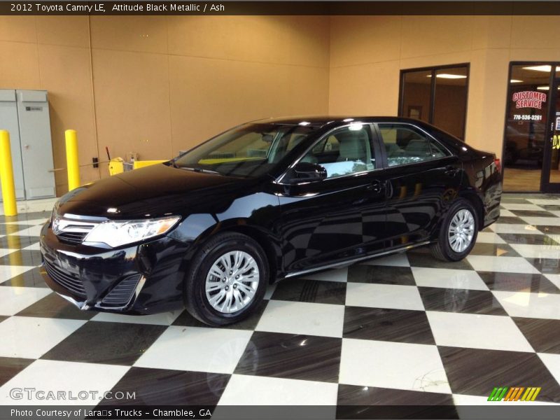 Attitude Black Metallic / Ash 2012 Toyota Camry LE