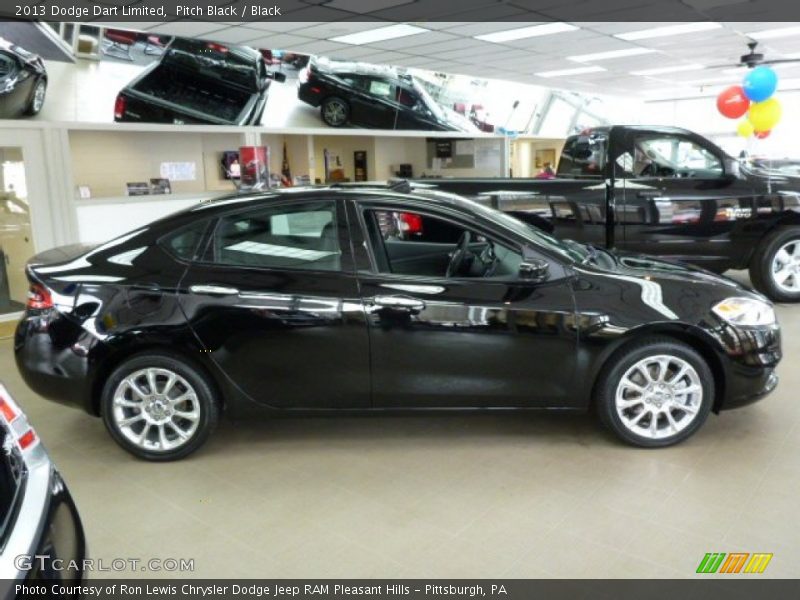 Pitch Black / Black 2013 Dodge Dart Limited