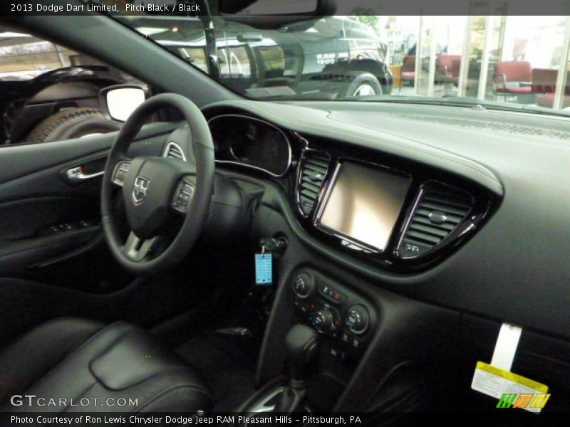 Pitch Black / Black 2013 Dodge Dart Limited