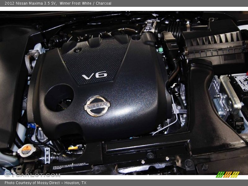 Winter Frost White / Charcoal 2012 Nissan Maxima 3.5 SV