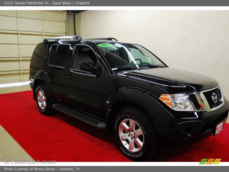 Super Black / Graphite 2012 Nissan Pathfinder SV