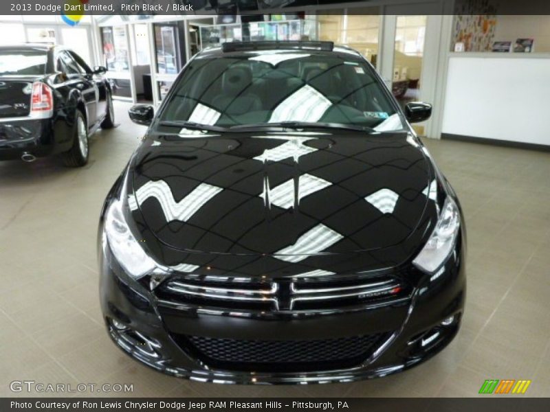 Pitch Black / Black 2013 Dodge Dart Limited