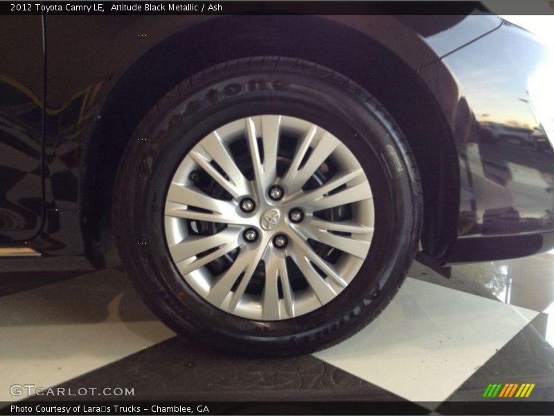 Attitude Black Metallic / Ash 2012 Toyota Camry LE