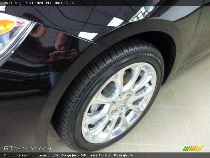 Pitch Black / Black 2013 Dodge Dart Limited