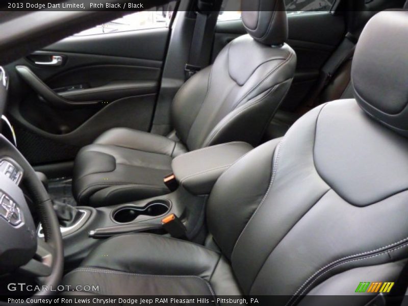 Pitch Black / Black 2013 Dodge Dart Limited