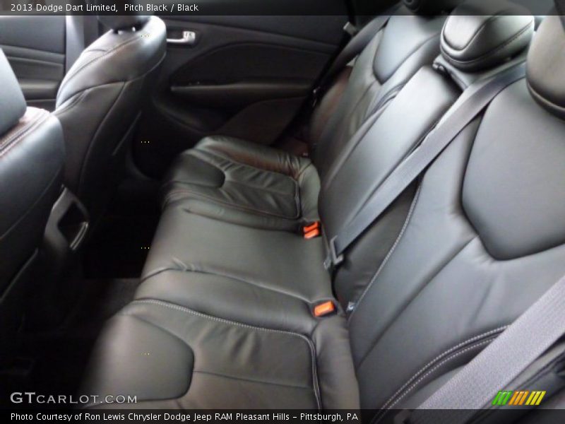 Pitch Black / Black 2013 Dodge Dart Limited