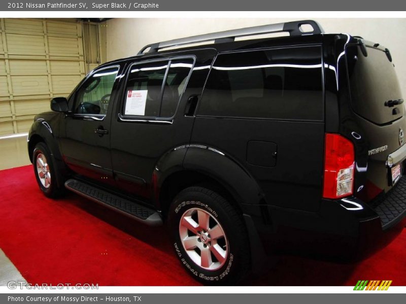 Super Black / Graphite 2012 Nissan Pathfinder SV