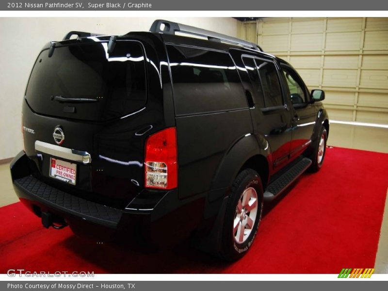 Super Black / Graphite 2012 Nissan Pathfinder SV