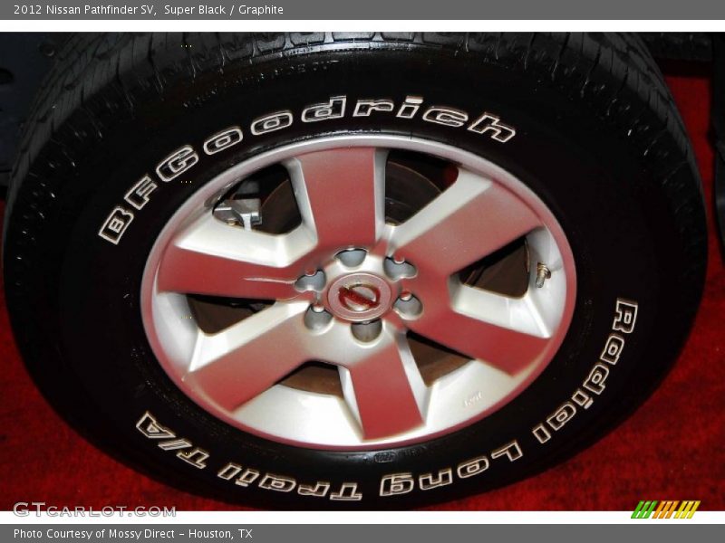 Super Black / Graphite 2012 Nissan Pathfinder SV