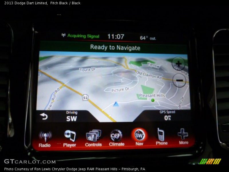 Pitch Black / Black 2013 Dodge Dart Limited