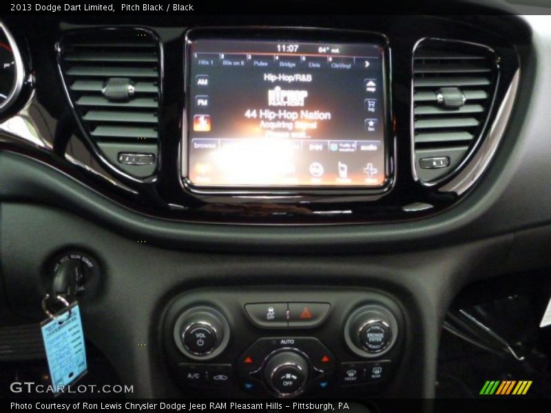 Pitch Black / Black 2013 Dodge Dart Limited