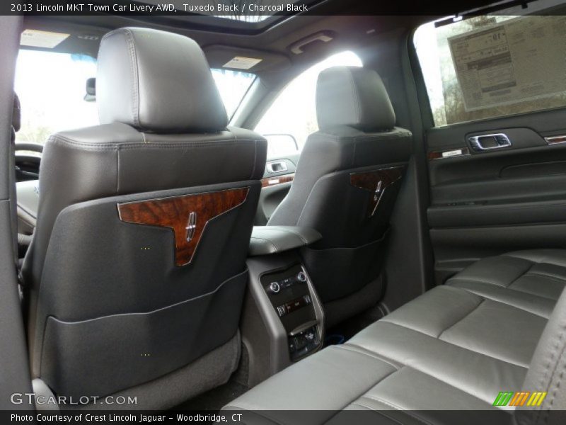 Rear Seat of 2013 MKT Town Car Livery AWD