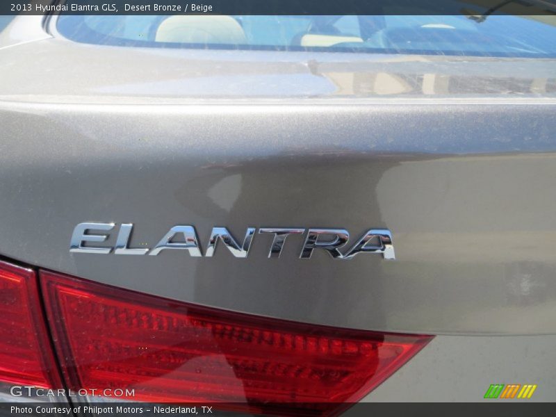 Desert Bronze / Beige 2013 Hyundai Elantra GLS