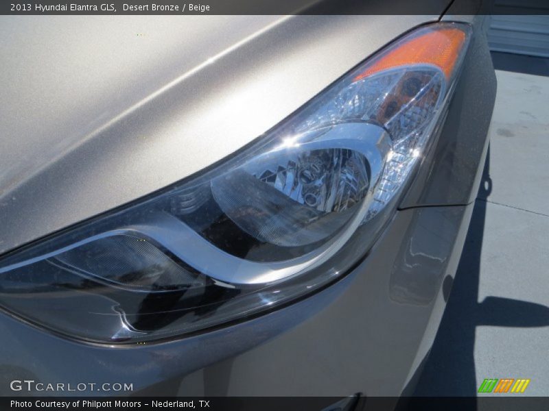 Desert Bronze / Beige 2013 Hyundai Elantra GLS
