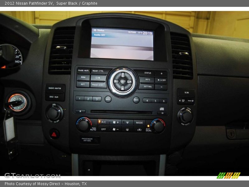 Super Black / Graphite 2012 Nissan Pathfinder SV