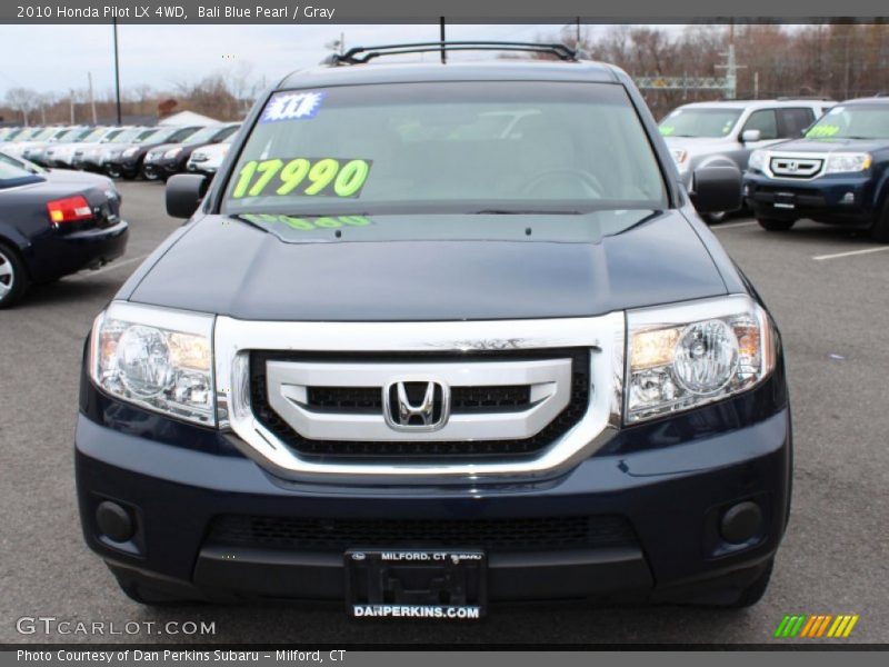 Bali Blue Pearl / Gray 2010 Honda Pilot LX 4WD