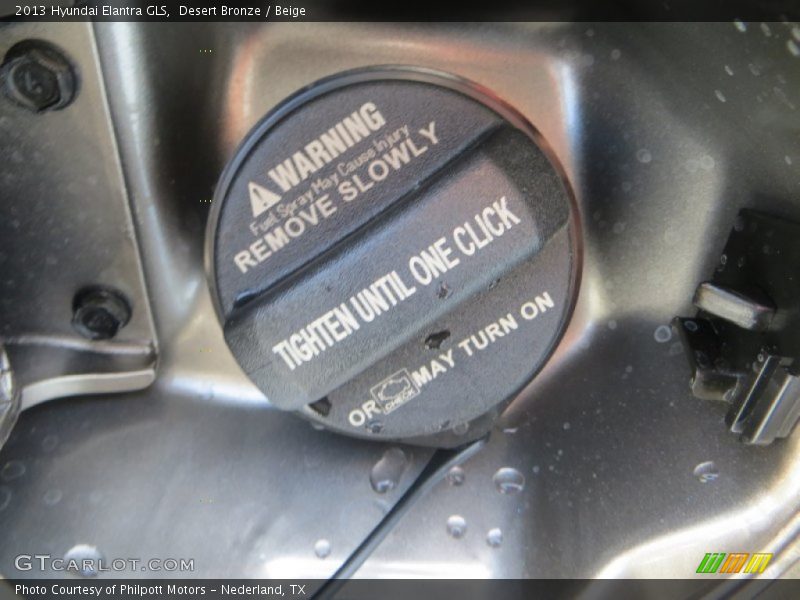 Desert Bronze / Beige 2013 Hyundai Elantra GLS
