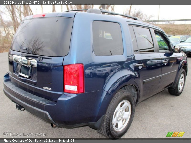 Bali Blue Pearl / Gray 2010 Honda Pilot LX 4WD
