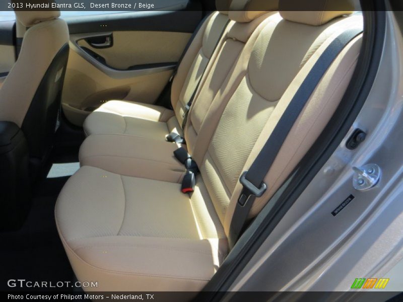 Desert Bronze / Beige 2013 Hyundai Elantra GLS