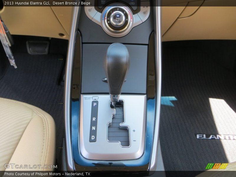 Desert Bronze / Beige 2013 Hyundai Elantra GLS