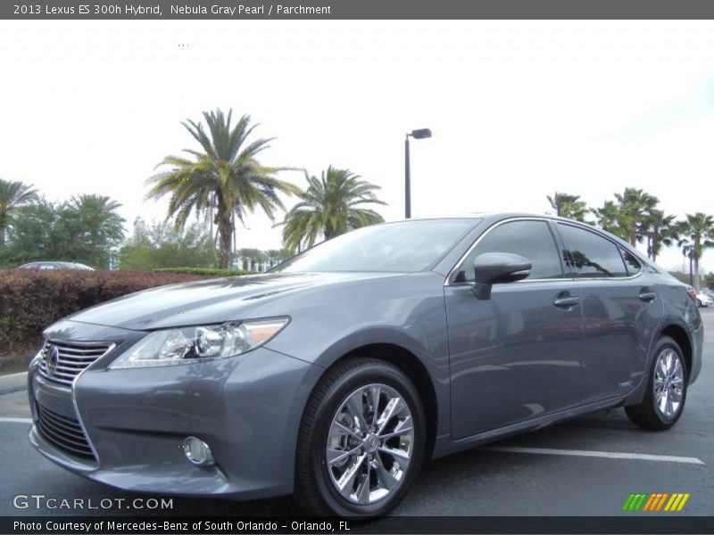 Nebula Gray Pearl / Parchment 2013 Lexus ES 300h Hybrid