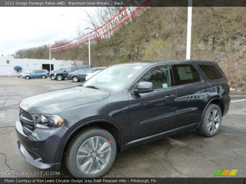 Maximum Steel Metallic / Black 2013 Dodge Durango Rallye AWD