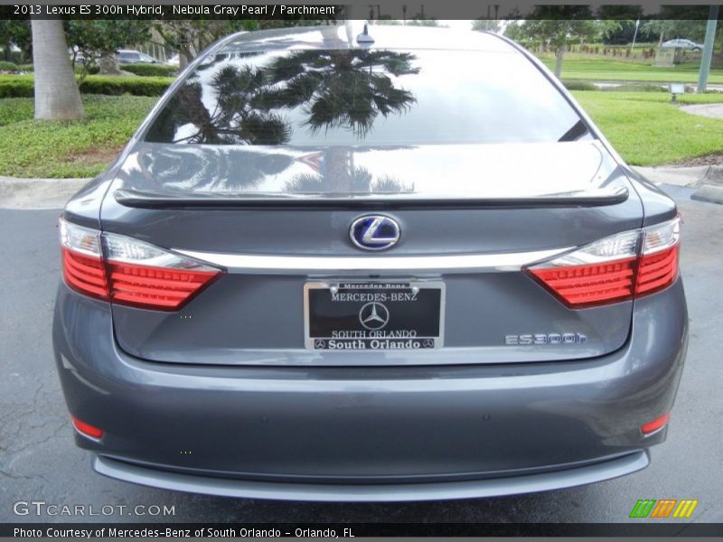 Nebula Gray Pearl / Parchment 2013 Lexus ES 300h Hybrid