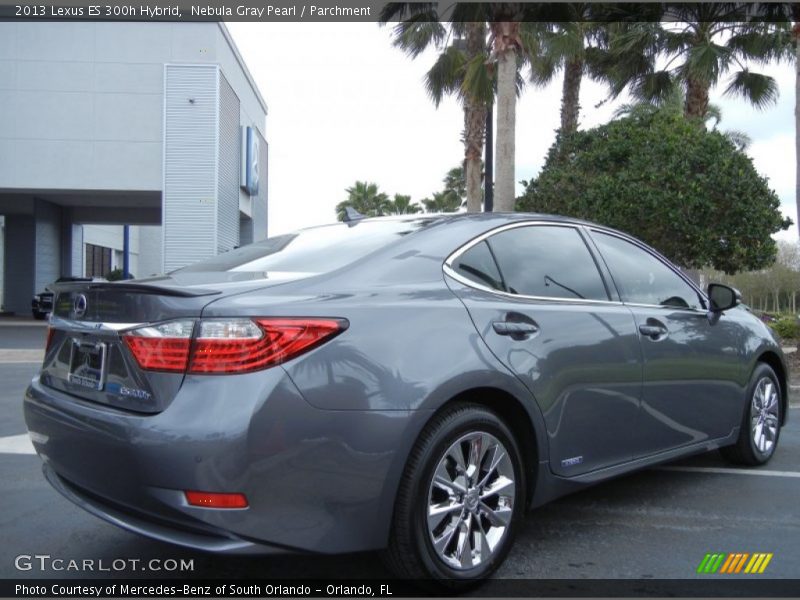 Nebula Gray Pearl / Parchment 2013 Lexus ES 300h Hybrid