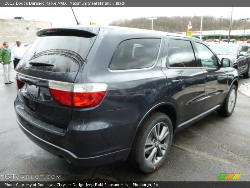 Maximum Steel Metallic / Black 2013 Dodge Durango Rallye AWD