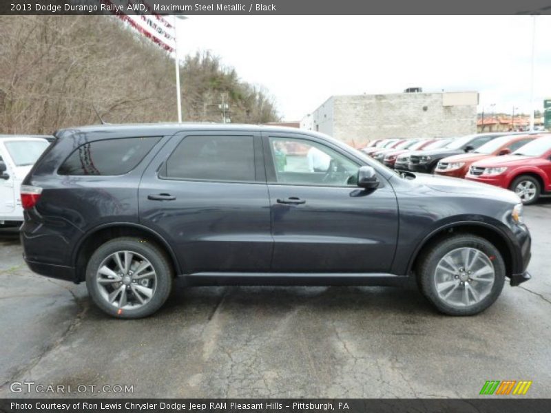 Maximum Steel Metallic / Black 2013 Dodge Durango Rallye AWD