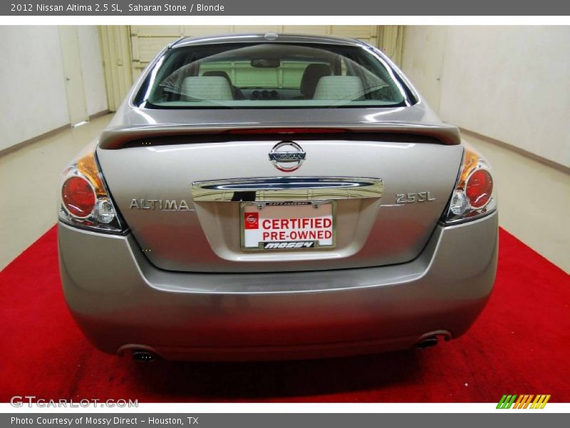 Saharan Stone / Blonde 2012 Nissan Altima 2.5 SL