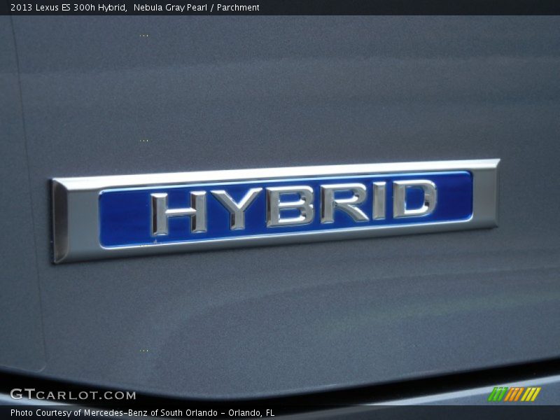 Nebula Gray Pearl / Parchment 2013 Lexus ES 300h Hybrid