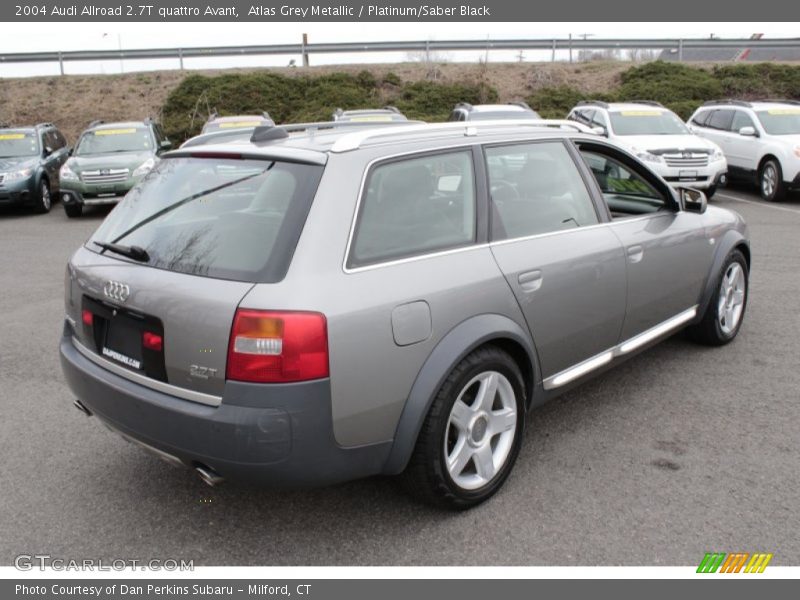 Atlas Grey Metallic / Platinum/Saber Black 2004 Audi Allroad 2.7T quattro Avant