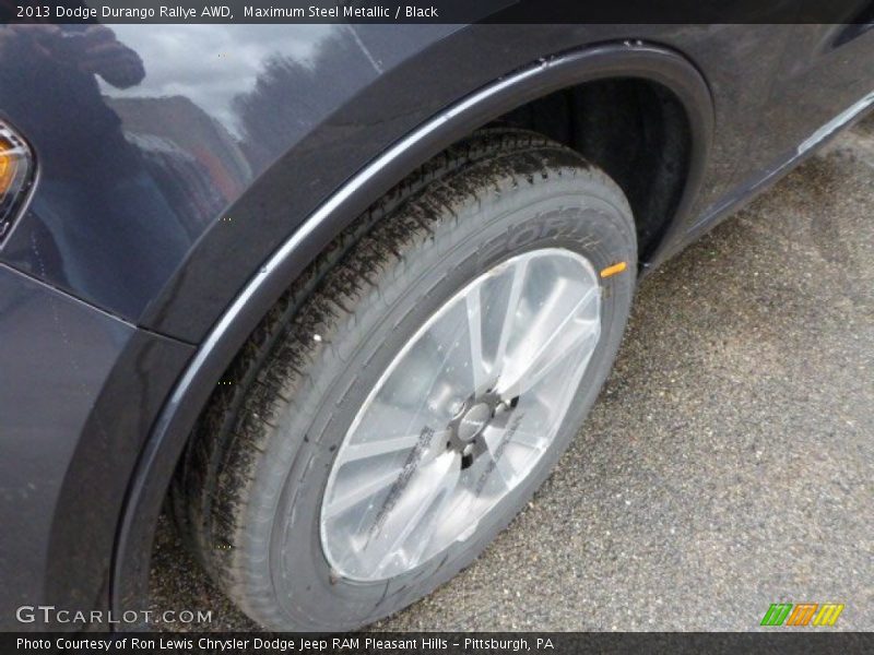 Maximum Steel Metallic / Black 2013 Dodge Durango Rallye AWD