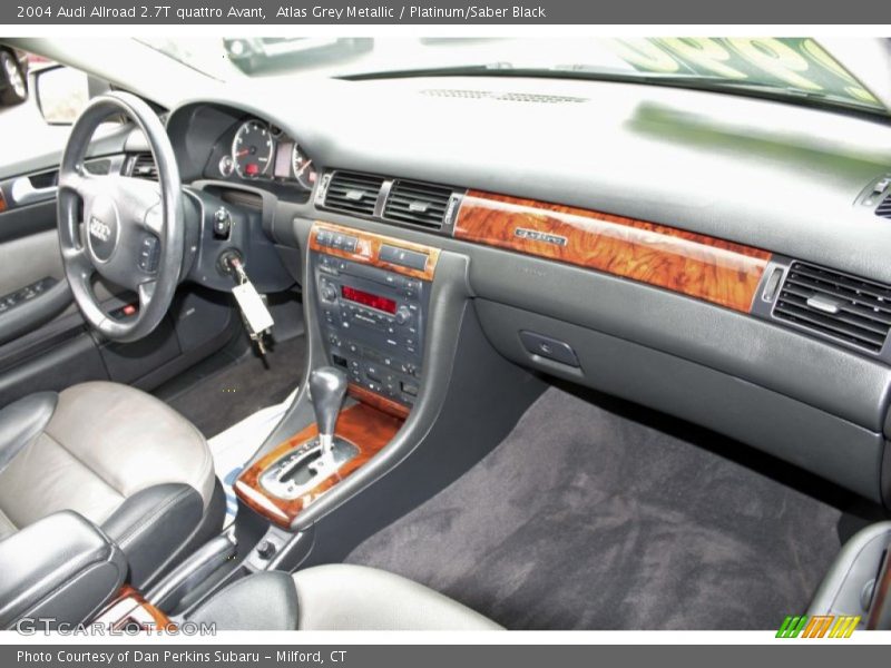 Atlas Grey Metallic / Platinum/Saber Black 2004 Audi Allroad 2.7T quattro Avant