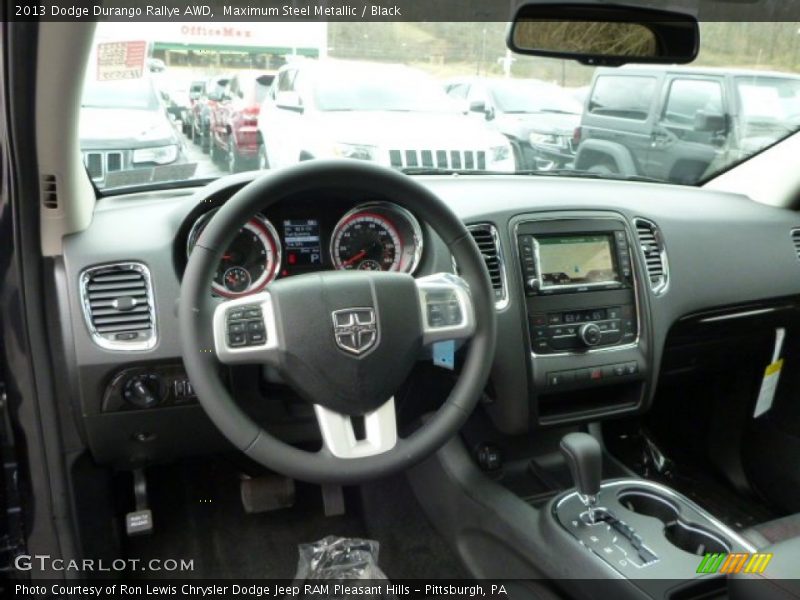 Maximum Steel Metallic / Black 2013 Dodge Durango Rallye AWD