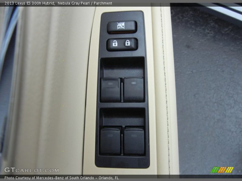 Nebula Gray Pearl / Parchment 2013 Lexus ES 300h Hybrid