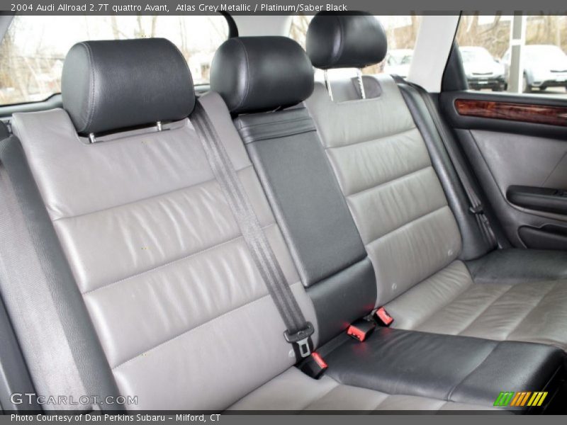 Atlas Grey Metallic / Platinum/Saber Black 2004 Audi Allroad 2.7T quattro Avant
