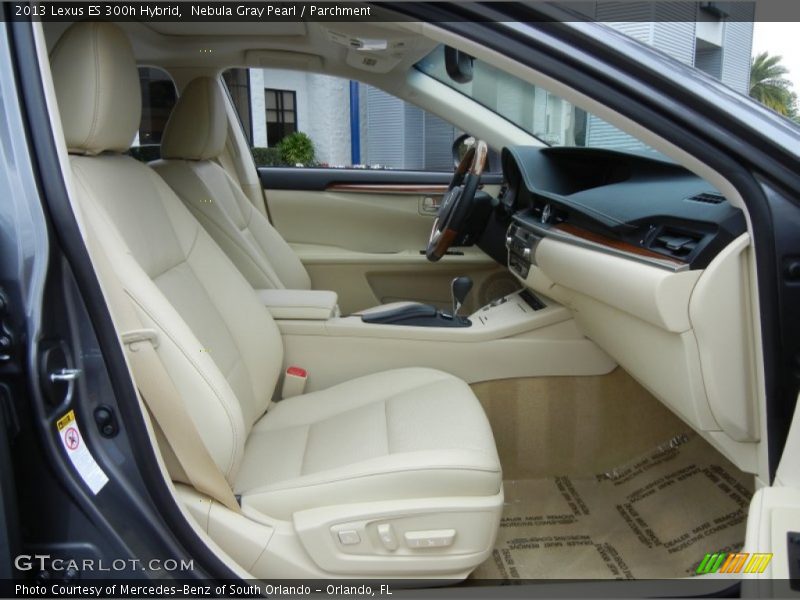 Nebula Gray Pearl / Parchment 2013 Lexus ES 300h Hybrid