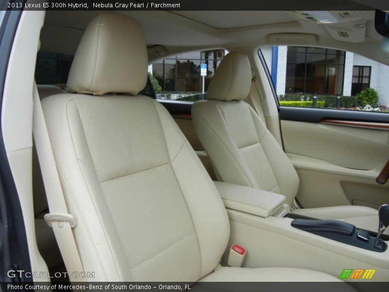 Nebula Gray Pearl / Parchment 2013 Lexus ES 300h Hybrid