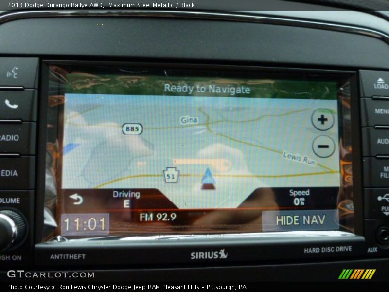 Maximum Steel Metallic / Black 2013 Dodge Durango Rallye AWD