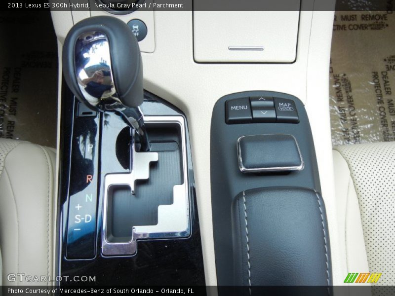 Nebula Gray Pearl / Parchment 2013 Lexus ES 300h Hybrid