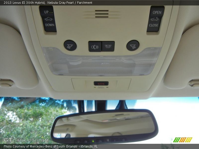 Nebula Gray Pearl / Parchment 2013 Lexus ES 300h Hybrid