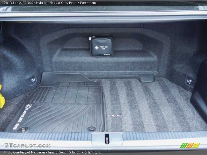 Nebula Gray Pearl / Parchment 2013 Lexus ES 300h Hybrid