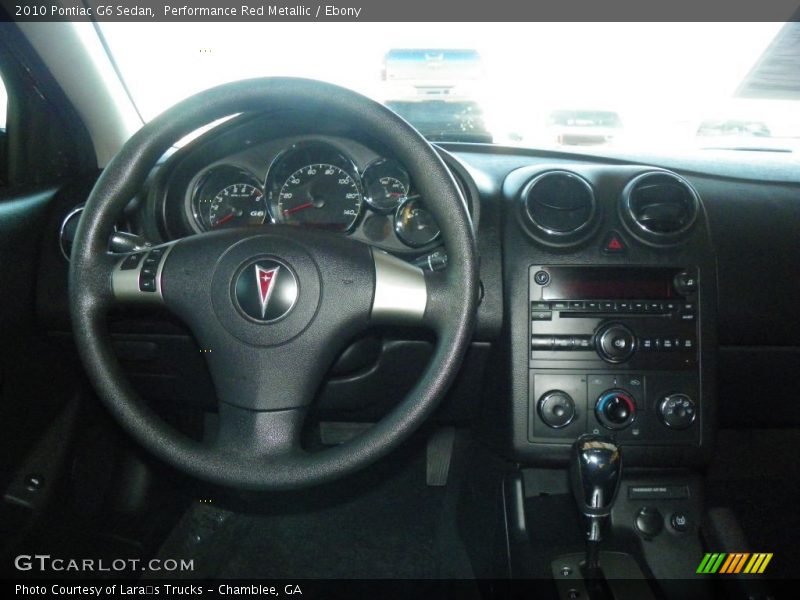 Performance Red Metallic / Ebony 2010 Pontiac G6 Sedan